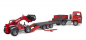 Preview: MAN TGA Tieflader mit Manitou Teleskoplader MLT 633